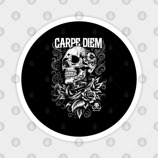 CARPE DIEM Magnet by artslaves